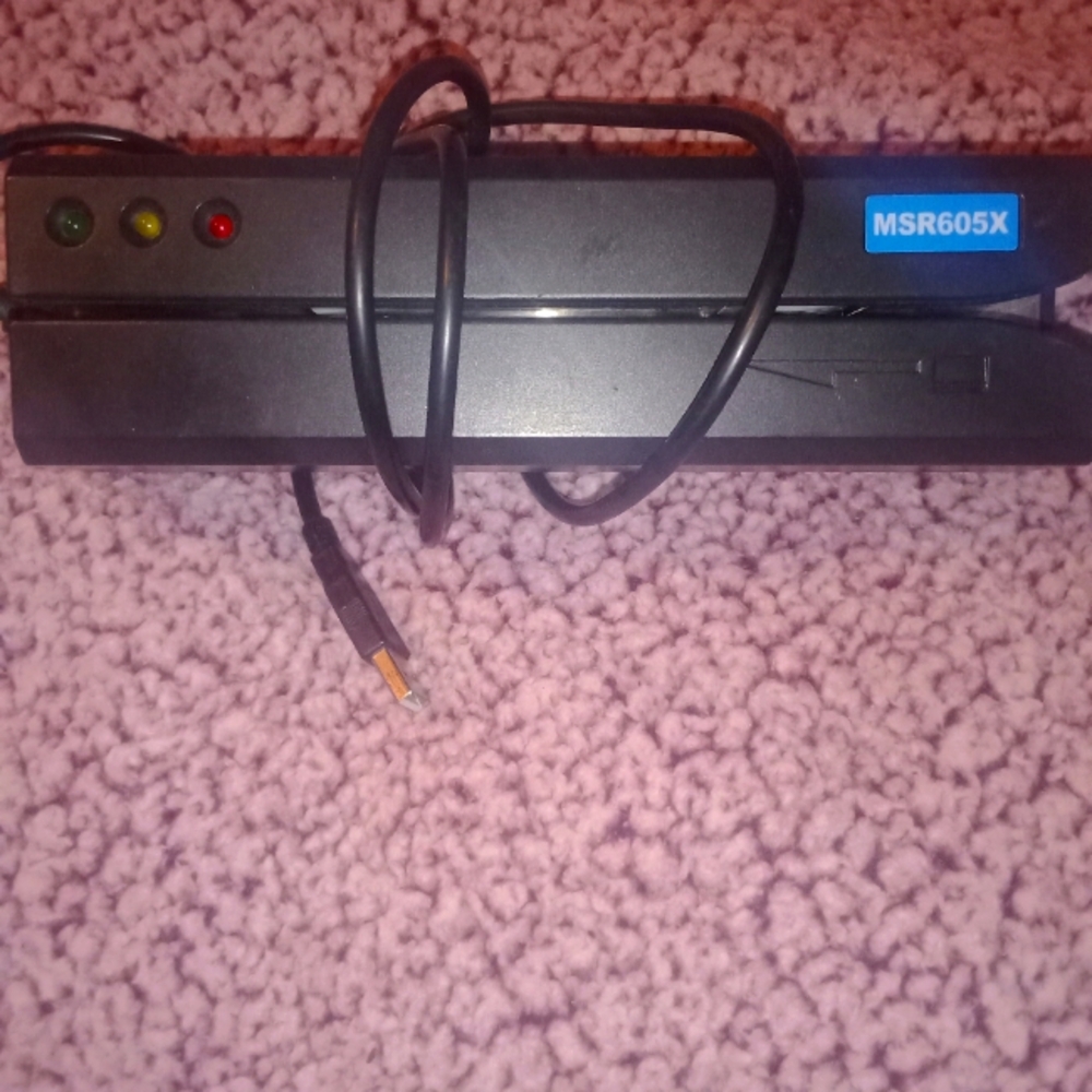 Credit card reader/writer